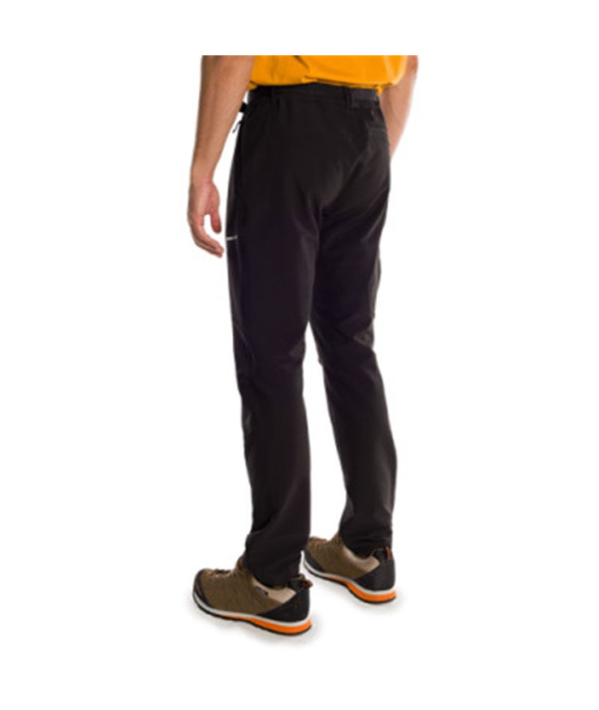Pantalones Trangoworld Largo Orniz Hombre Negro