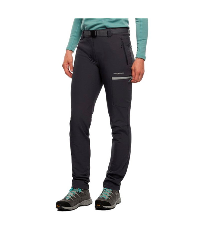 Calça de Montanha Trangoworld Vivier Mulher Cinza