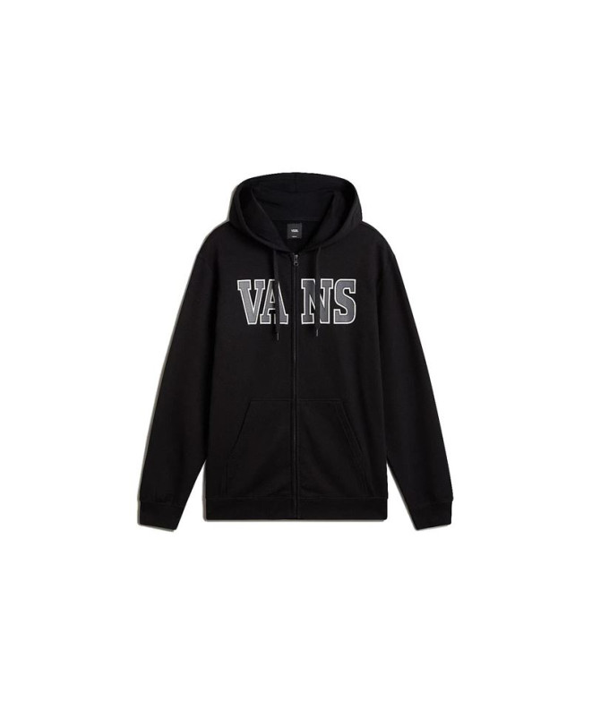 Chaqueta Vans Varcity Zip Negro Hombre