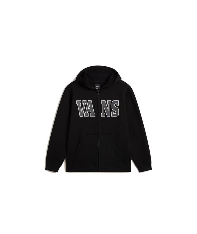 Casaco Vans Varcity Zip Preto Menino