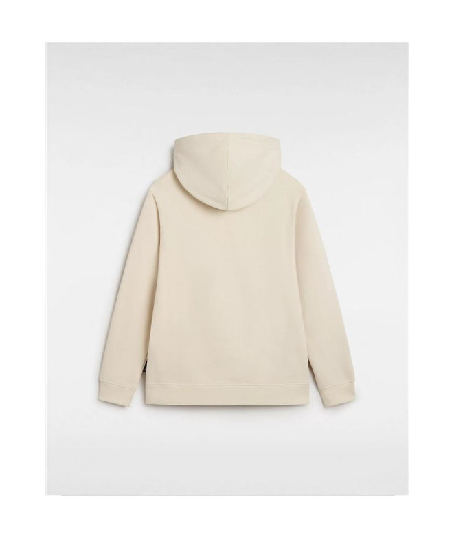 Sweat Vans Drop V Logo Beige Femme