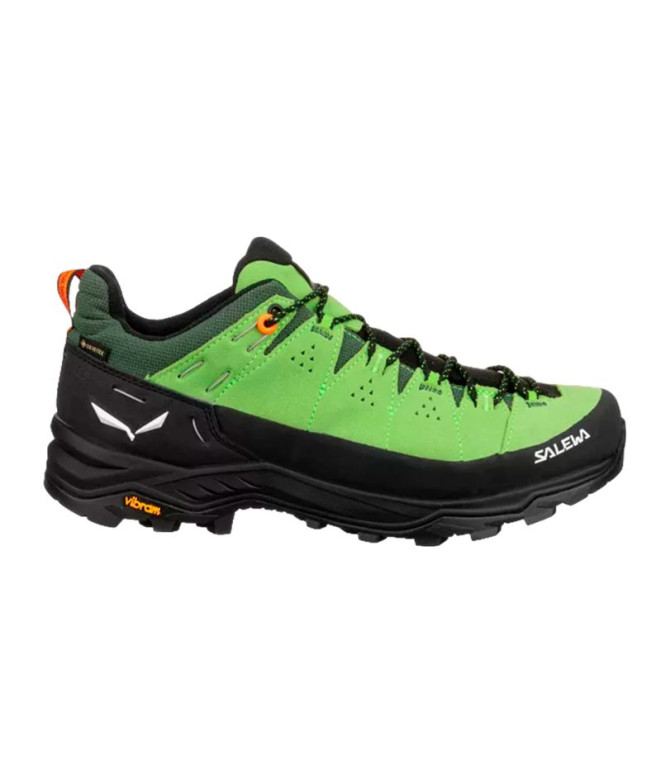 Chaussures Montagne Homme de Salewa Alp Trainer 2 Gtx M Grenouille pâle/Noir