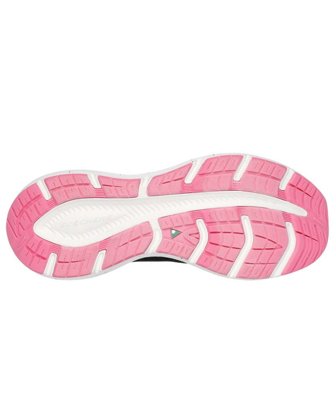 Sapatilhas Skechers Mulher Edgeride Preto Rosa
