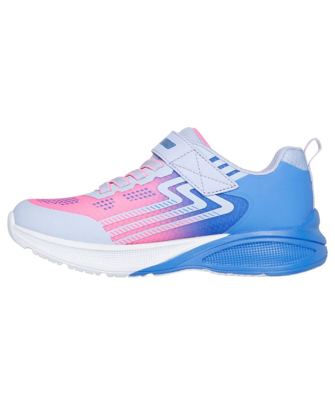 Chaussures Skechers Microspec Max Advance Bleu