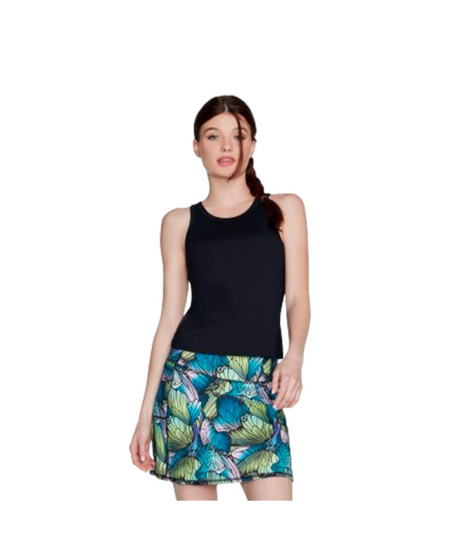 Camiseta Skechers Gowalk Shelf Bra Tank Bold Negro Mujer