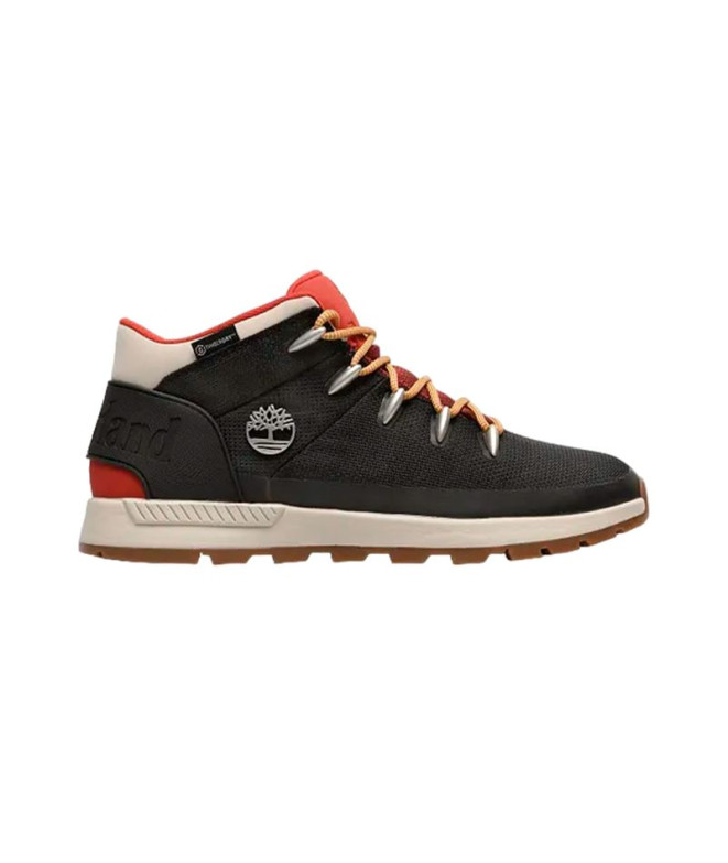 Chaussures Timberland Sprint Trekker Mid Lace Up Waterproof Sneaker Jet Jet Black Homme