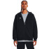 Sweat Fitness Under Armour Homme by Rival Fleece Fz Hoodie Noir