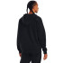 Moletom Fitness Under Armour Homem camisola com capuz Rival Fleece Fz Preto