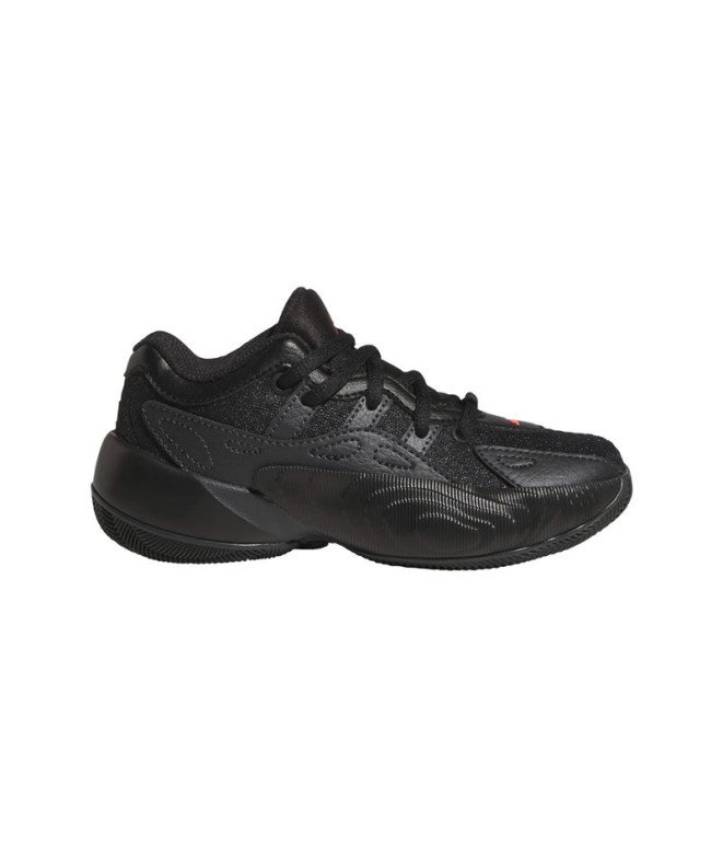 Sapatilhas Basquetebol Infantil de Adidas Trae Unlimited Preto