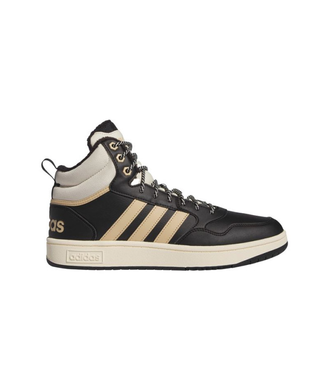 Zapatillas Adidas Hoops 3.0 Mid Hombre Negro / Blanco