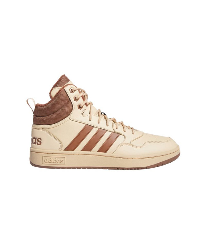 Chaussures Homme Adidas Hoops 3.0 Mid Beige