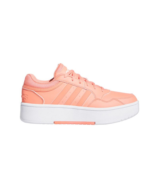 Chaussures Femme Adidas Hoops 3.0 Corail gras