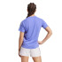 T-shirt Running Femme by Adidas Own The Run 3-Stripes Bleu