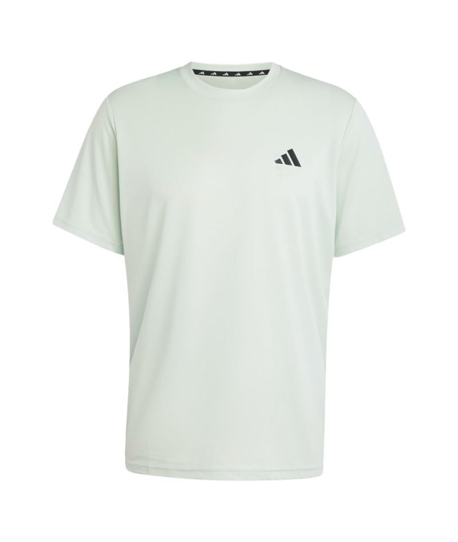 Camiseta Fitness Homem por Adidas Train Essentials Training Verde