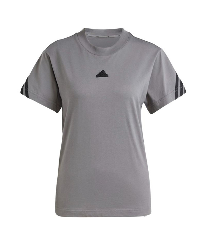 Camisetas adidas fashion mujer gris