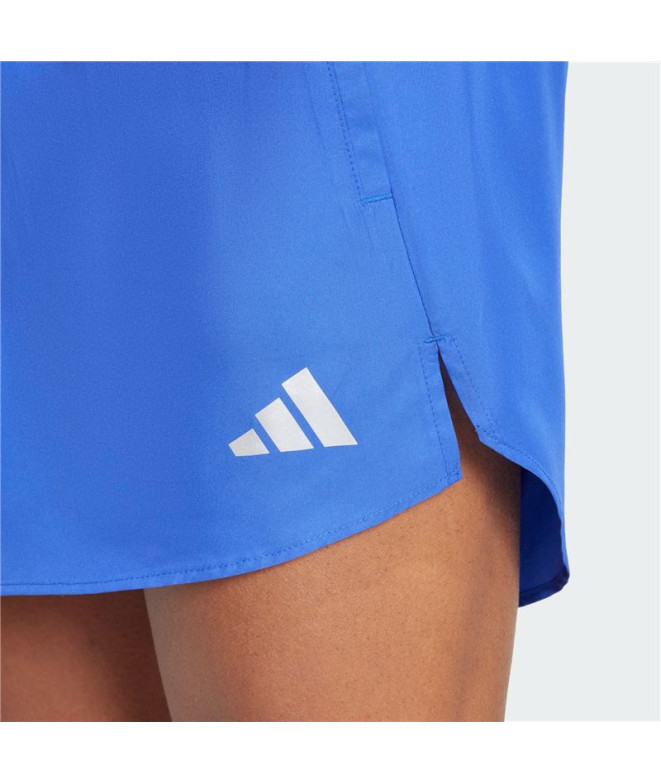 Calça Running Homem por Adidas Run It Short Azul
