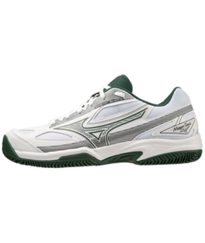 Chaussures Tennis Mizuno de Break Shot 4 CC White Homme