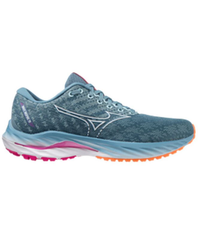 Chaussures Running Mizuno par Wave Inspire 19 Bleu Femme