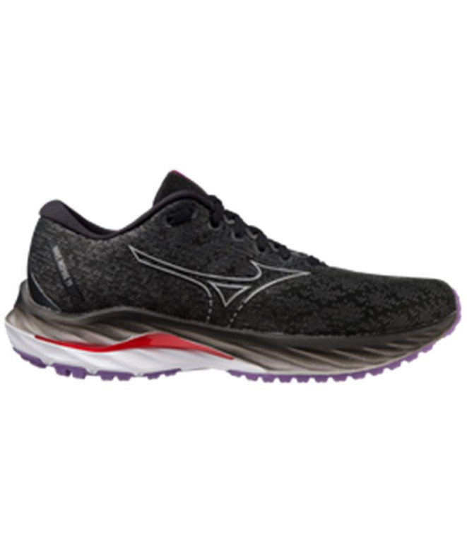 Zapatillas de Running Mizuno Wave Inspire 19 Negro Mujer