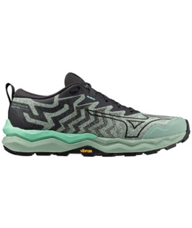 Chaussures trail Mizuno de Wave Daichi Green homme