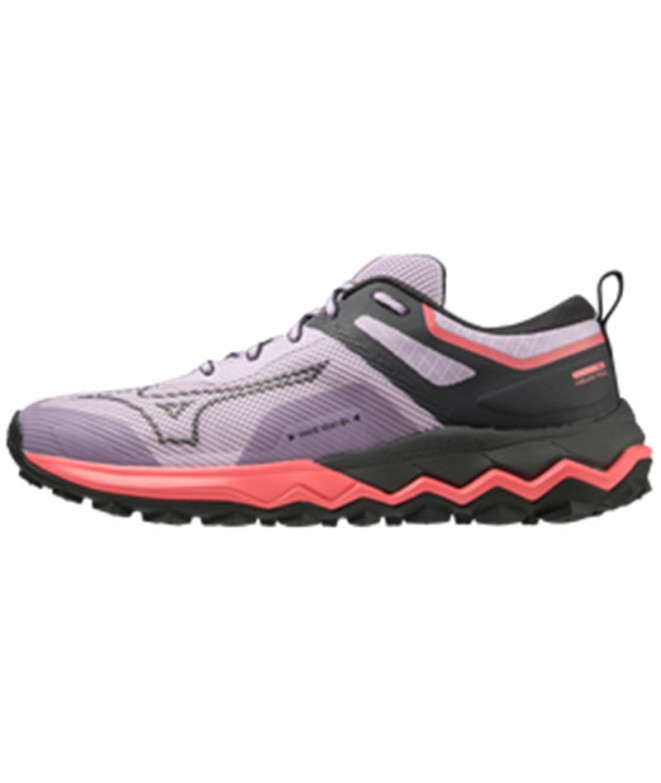 Chaussures Trail Mizuno par Wave Ibuki 4 Lila Femme