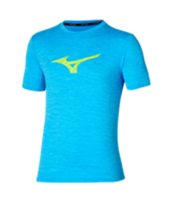 T-shirt Running Mizuno Homme A partir de Core Rb Blue