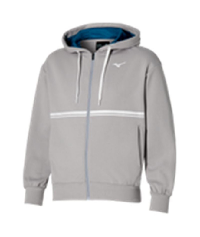 Sweat Running Mizuno Homme De Athletics Grey