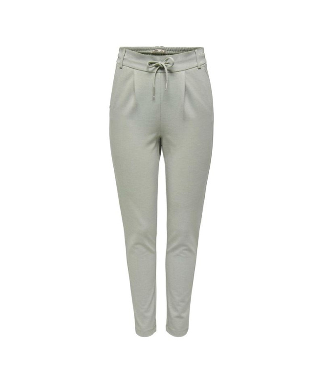 Calça Mulher Only Onlpoptrash Life Easy Col Pant Pnt Noos Lily Pad