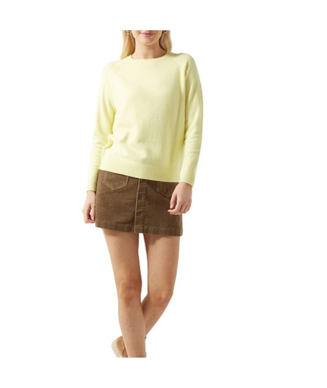 Sweat Femme Only Lesly Kings Yellow Pear