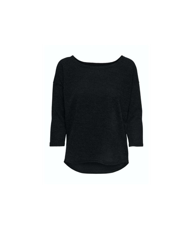 T-shirt Only alba 3/4 Noir Femme