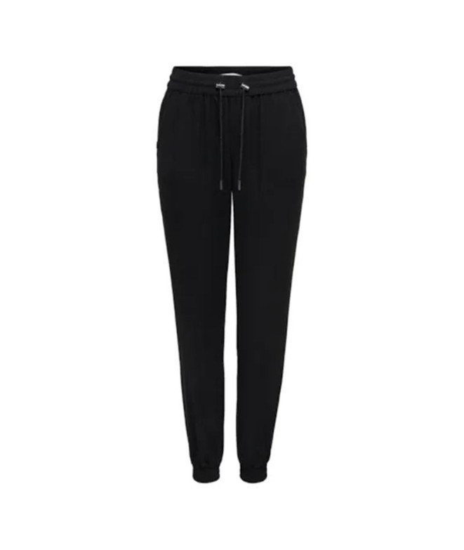 Calça Only kelda-Emery Mw Pull-Up Preto Mulher