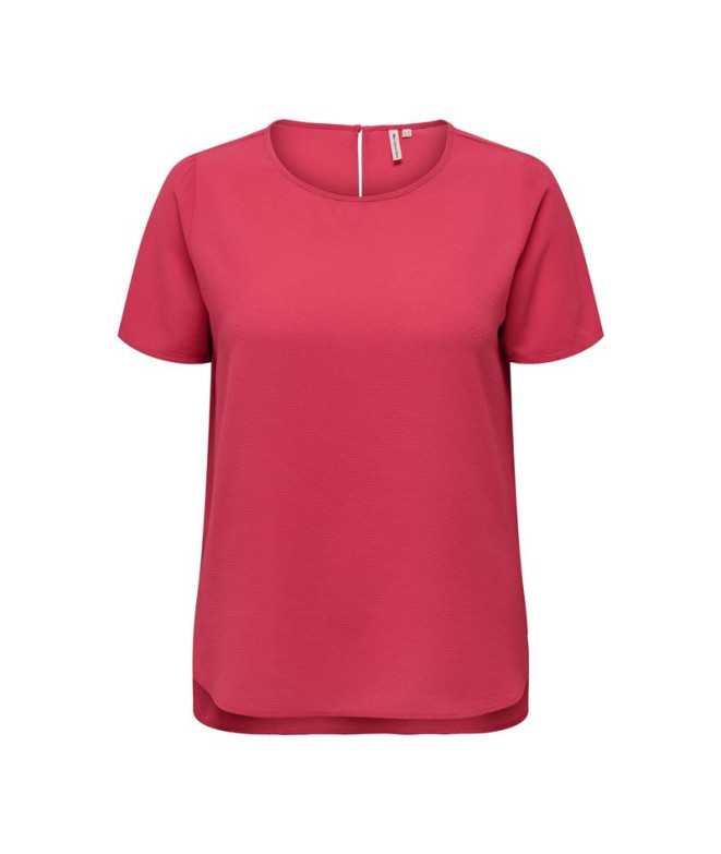 Camiseta Mulher Apenas Carvica Life Ss Teaberry