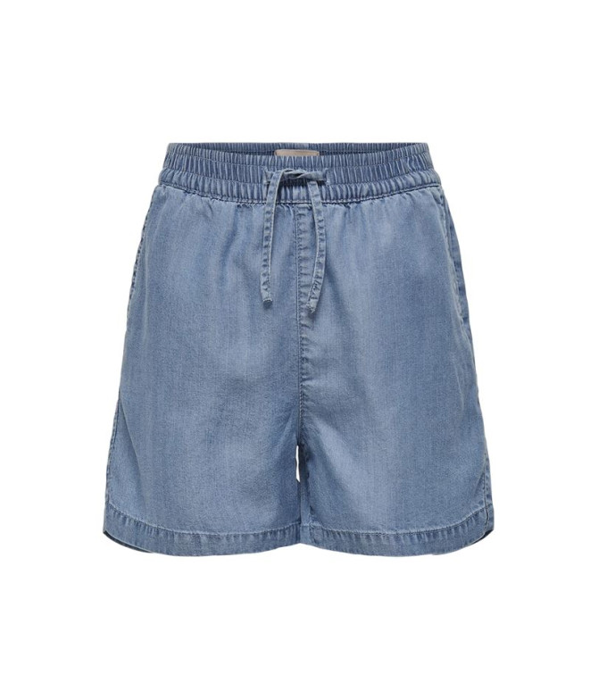 Calça Menina Only Kogpema Medium Blue Denim