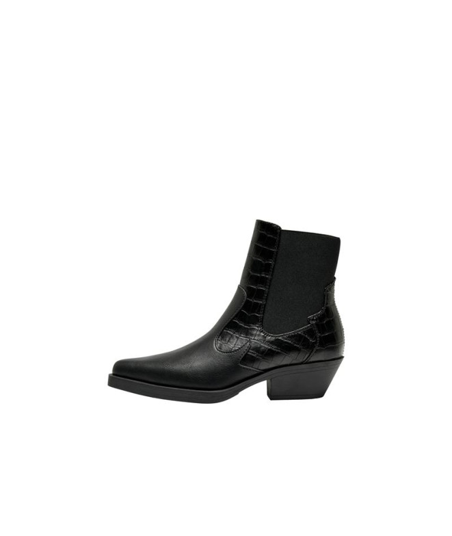 Chaussures Only bronco-2 Pu Cowboy Noir Femme