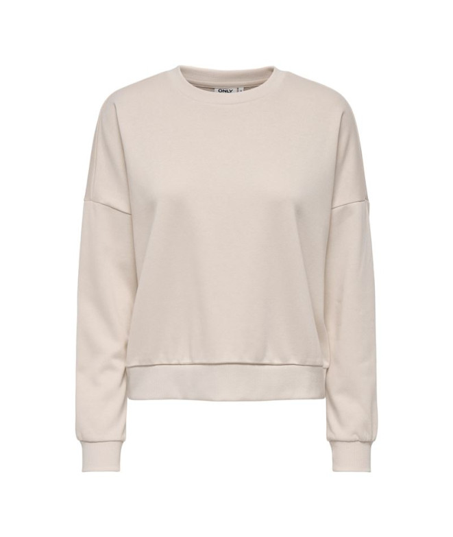 Moletom Mulher Only Onlfave L/S O-Neck Swt Kalamata