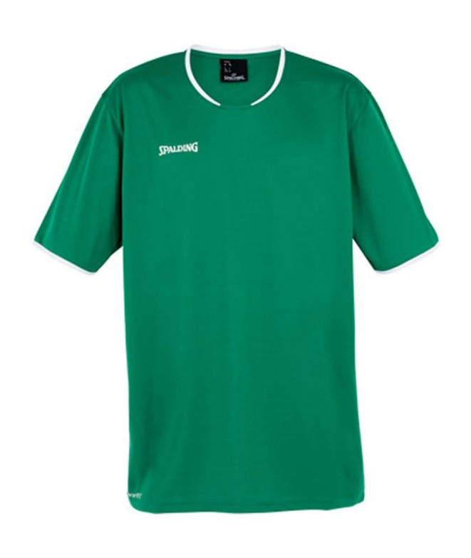 Camiseta Basquetebol Spalding Homem da Move Shooting Green/White