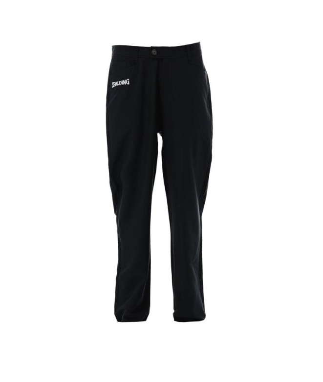 Pantalones de Árbitro Baloncesto Spalding Referee Hombre Black