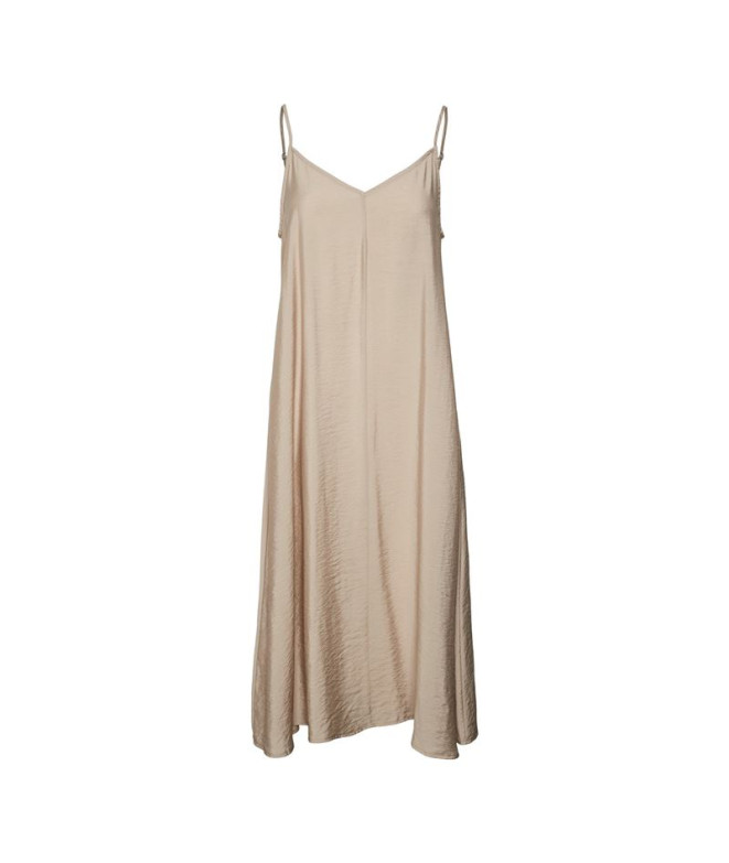 Robe Femme Vero Moda Vmjosie Calf Singlet Silver Mink