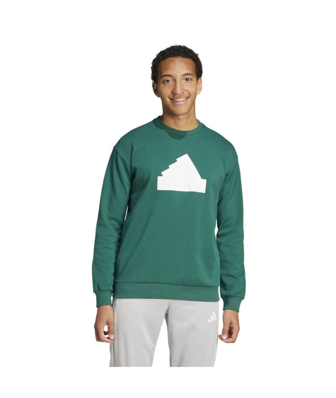 Sweat adidas Homme Future Icons Bos Crew Vert...