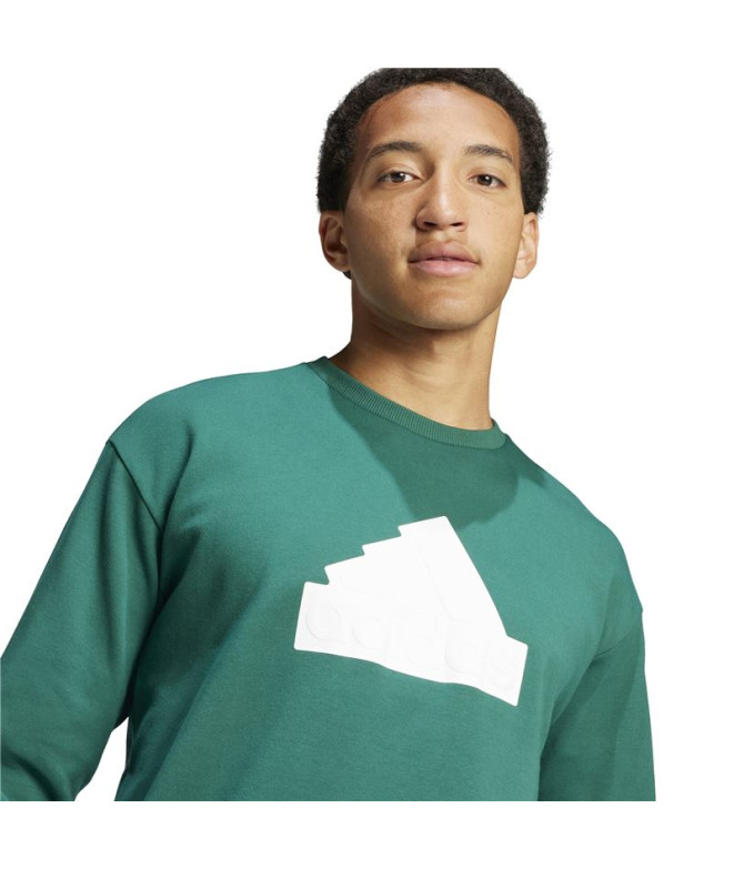 Sweat adidas Homme Future Icons Bos Crew Vert...