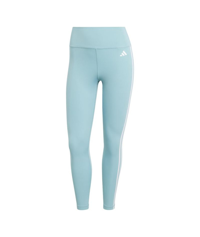 Collants Fitness adidas Femme de Train Essentials 3S 7/8 Bleu