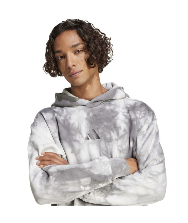 Sweat adidas Homme All Szn Fleece Wash Hoodie Grey