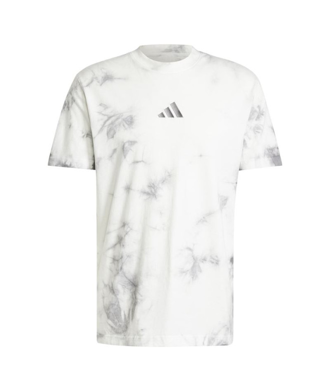 Camiseta adidas Homem All Szn Wash Cinzento