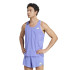 Camiseta Running adidas Running Homem Camisola Adizero Azul