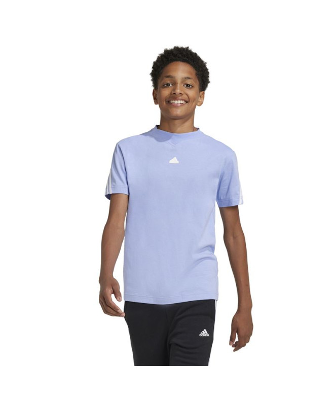 Camiseta adidas Infantil Future Icons 3 Stripes...