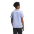 Camiseta adidas Infantil Future Icons 3 Stripes Azul/Branco