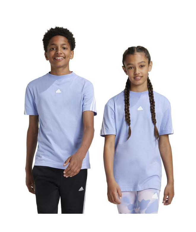 Camiseta adidas Infantil Future Icons 3 Stripes...