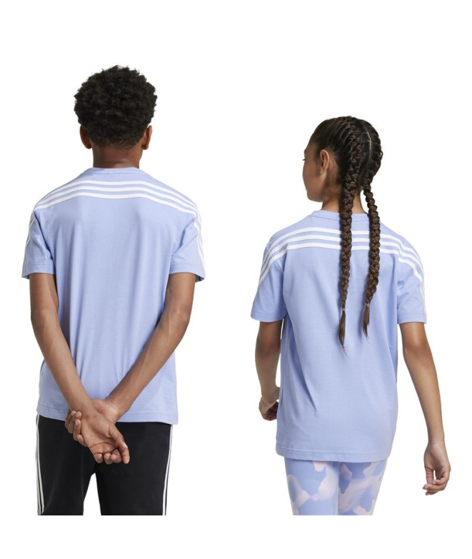 Camiseta adidas Infantil Future Icons 3 Stripes...