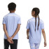Camiseta adidas Infantil Future Icons 3 Stripes Azul/Branco