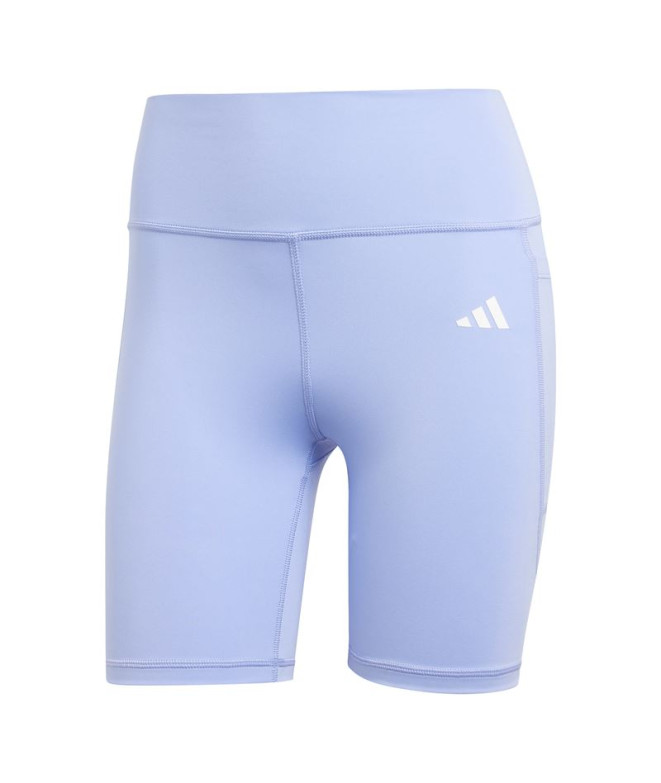 Malhas Fitness adidas Mulher por Optime Essentials St 7In Blue